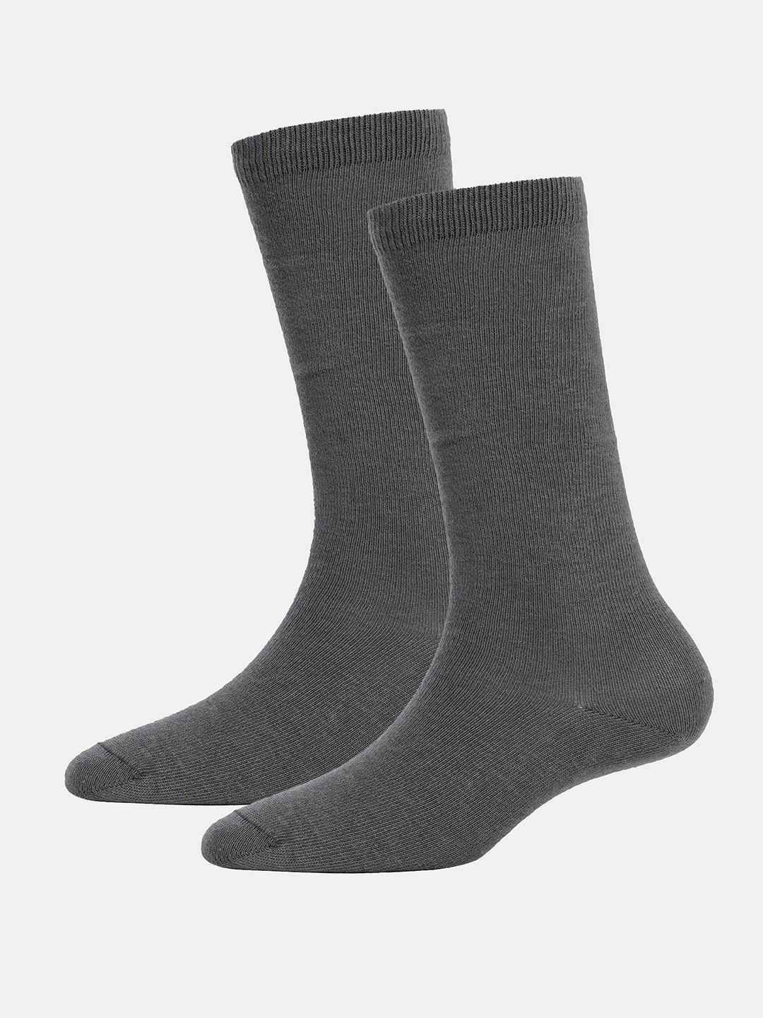 

Jockey Kids Pack Of 2 Antimicrobial Knee Length Socks, Grey