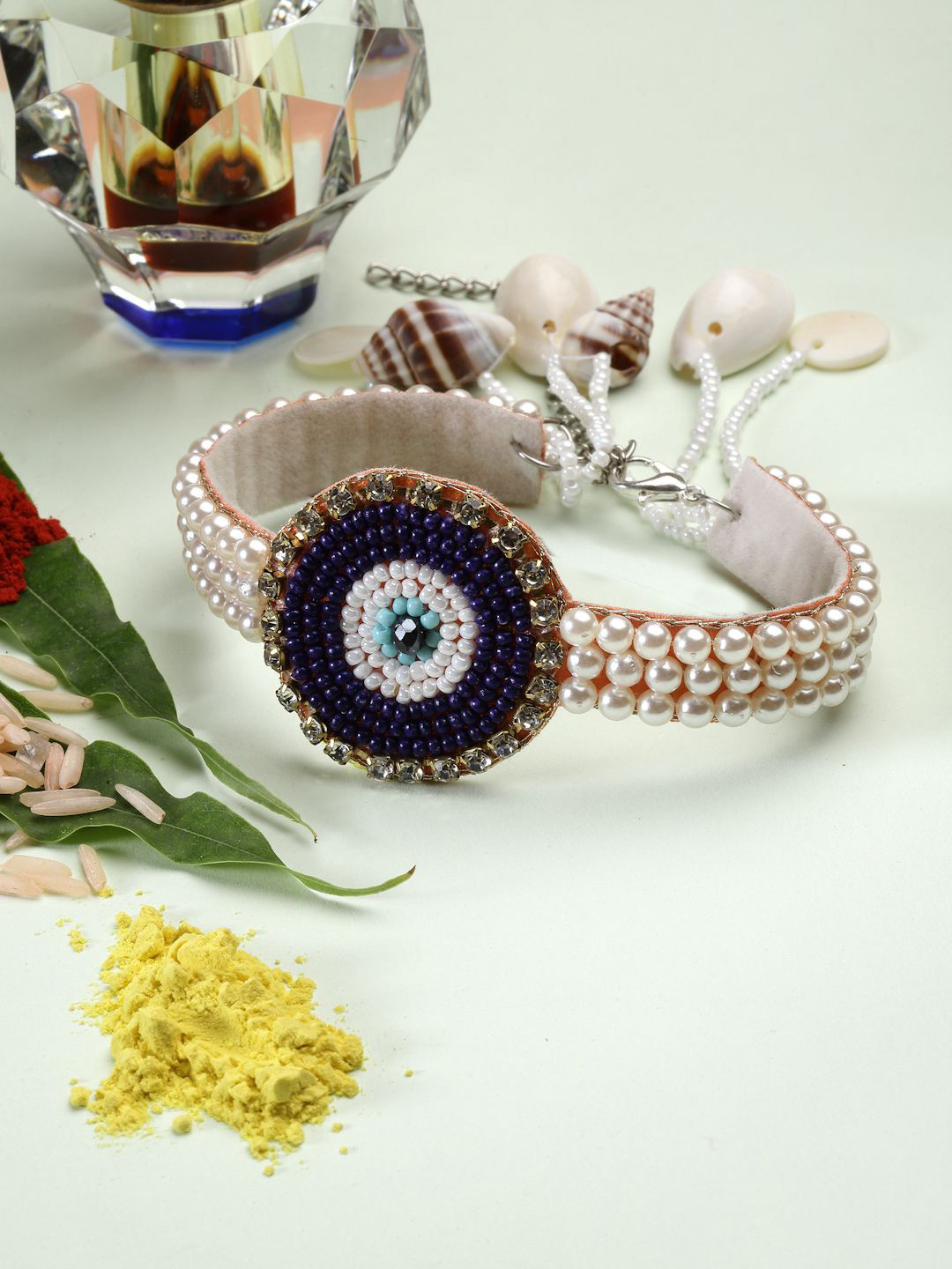 

Moedbuille Wraparound Rakhi, Blue