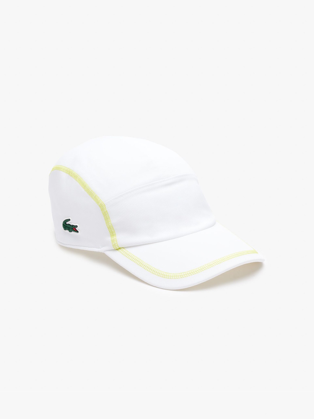 

Lacoste Men Colourblocked Tennis Cap, White