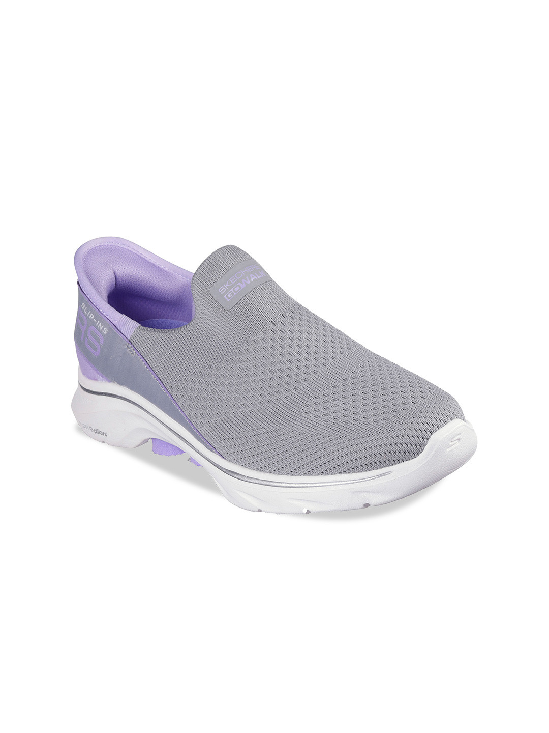 

Skechers Women GO WALK 7 - MIA Walking Shoes, Grey