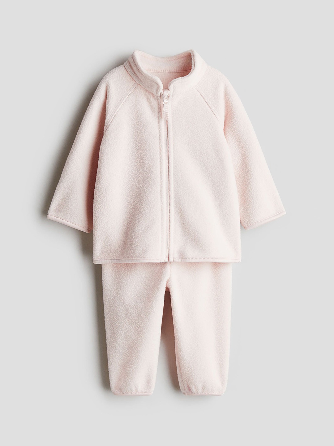 

H&M 2-Piece Fleece Set, Pink