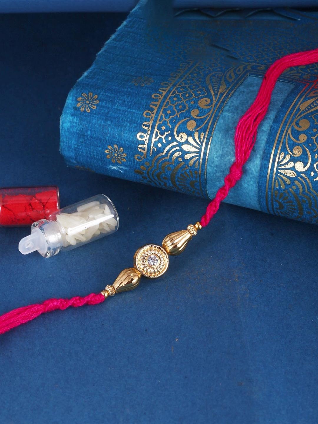 

Vighnaharta Thread Rakhi, Red