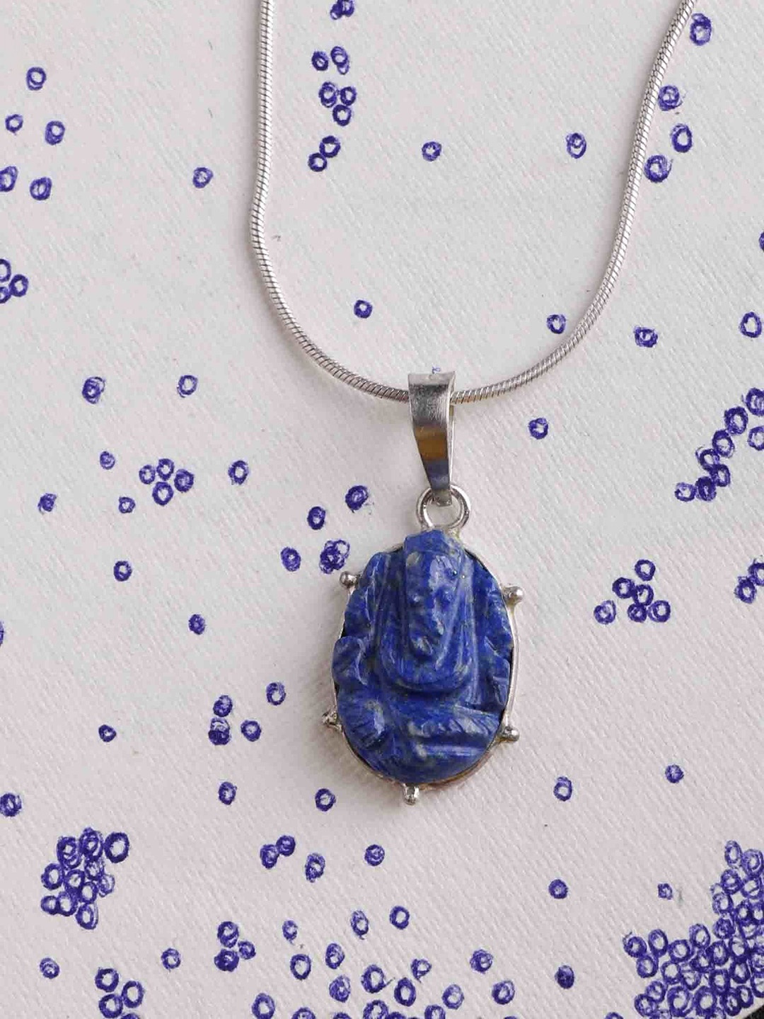 

Exotic India Silver-Plated Contemporary Pendants