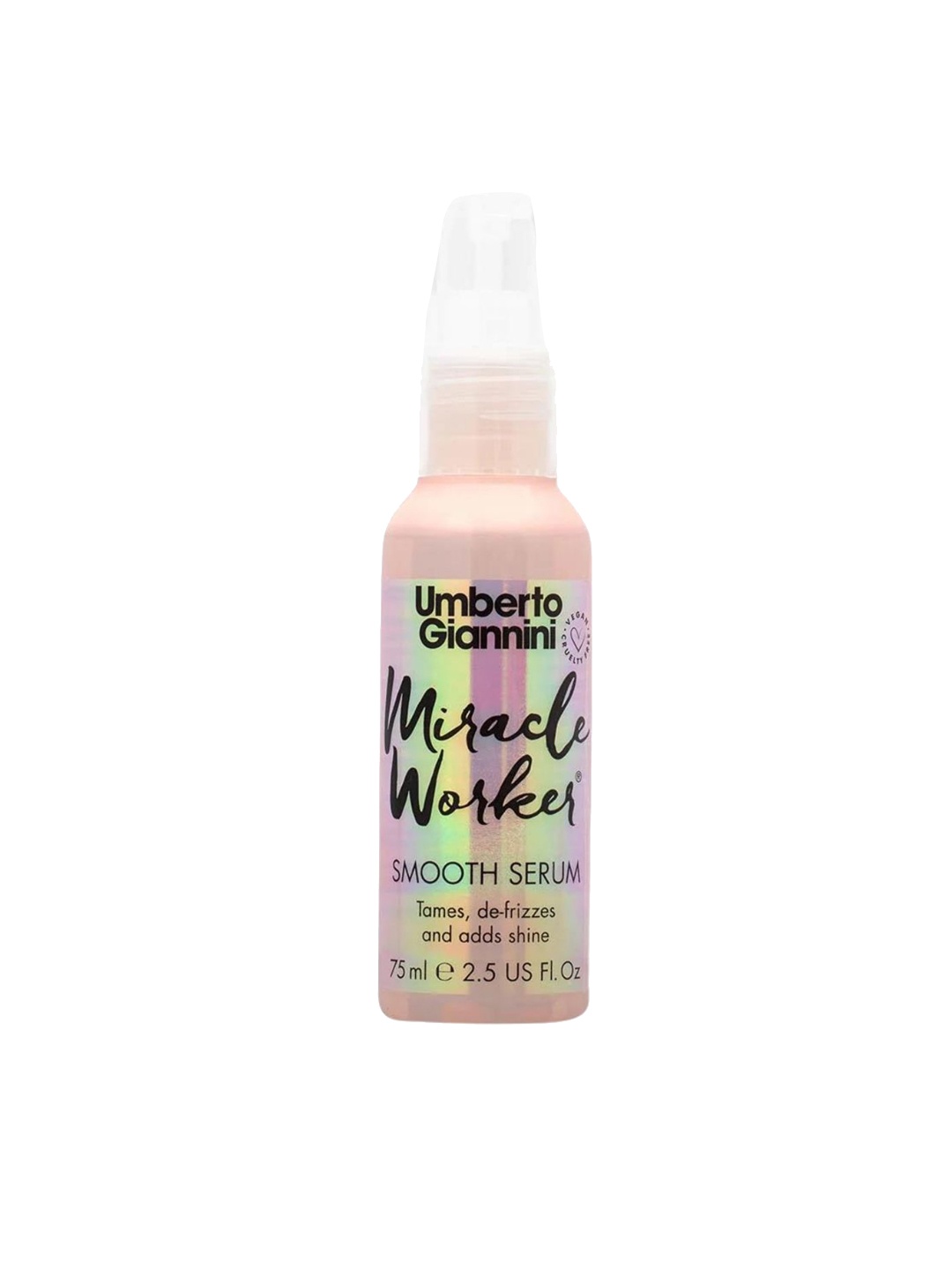 

Umberto Giannini Miracle Worker Smooth Serum for Shine & De-Frizz - 75ml, Transparent