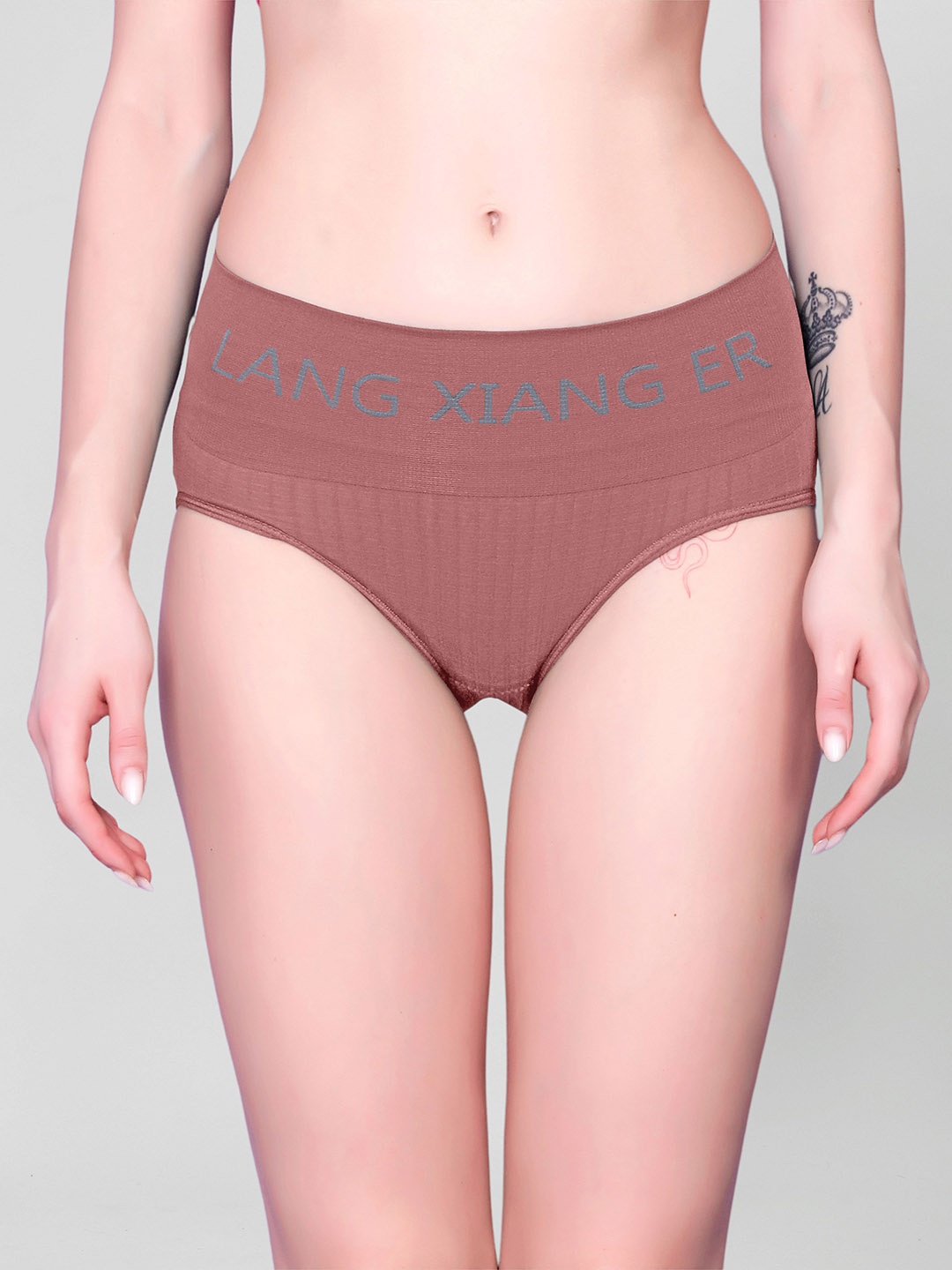 

DEALSEVEN FASHION Mid Rise Hipster Briefs GP110_LPL_R5, Peach