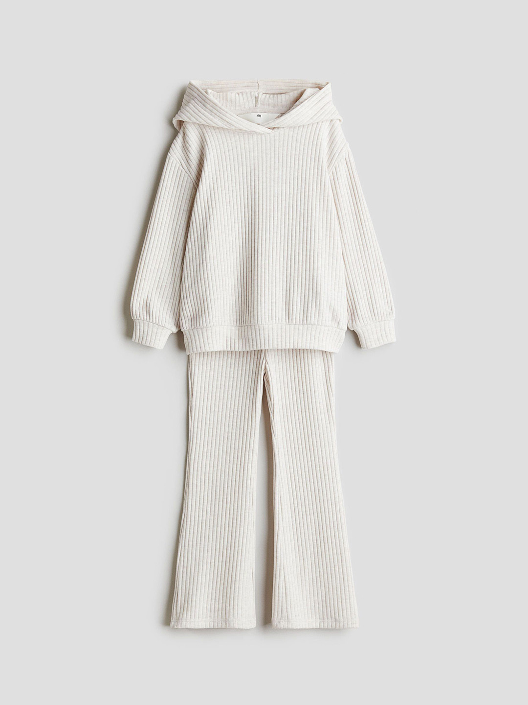 

H&M 2-Piece Hoodie And Leggings Set, White