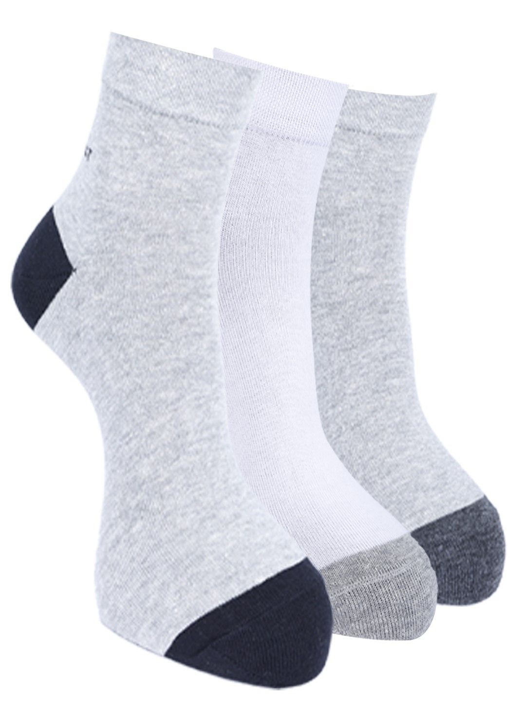 

Force NXT Men Pack Of 3 Cotton Ankle-Length Socks, White