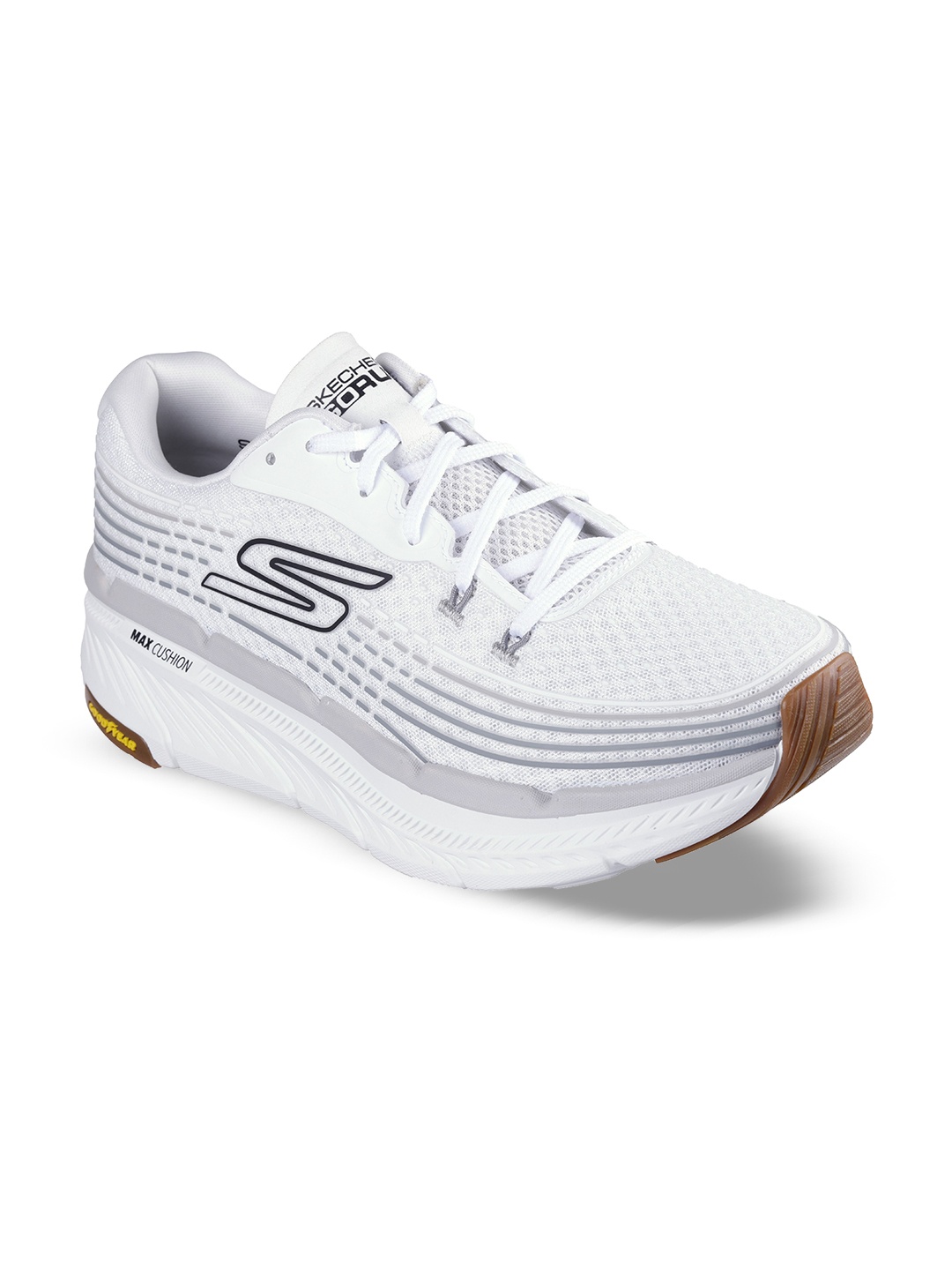 

Skechers Men Max Cushioning Premier 2.0 - Vivid 2 Running Shoes, White