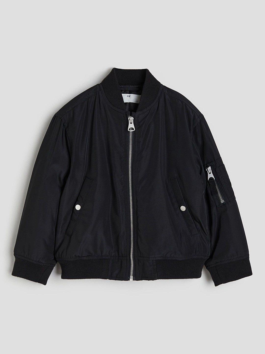 

H&M Boys Bomber Jacket, Black