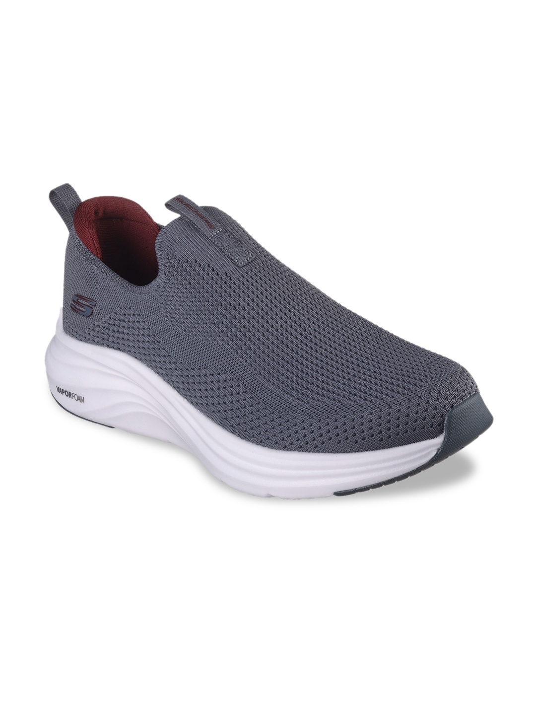 

Skechers VAPOR FOAM - COVERT Casual Slip On Shoe, Charcoal