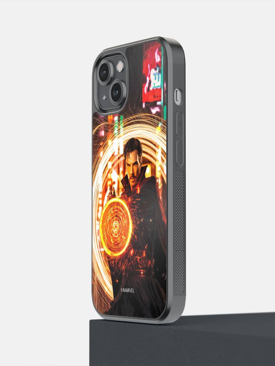 

macmerise Cartoon Characters Printed iPhone 14 Back Case Mobile Accessories, Black