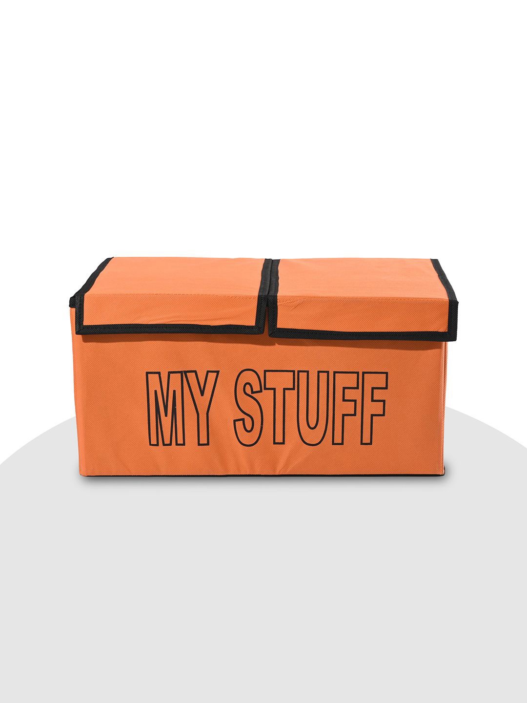 

Kuber Industries Orange Set of 2 Regular Multi-Utility Organisers