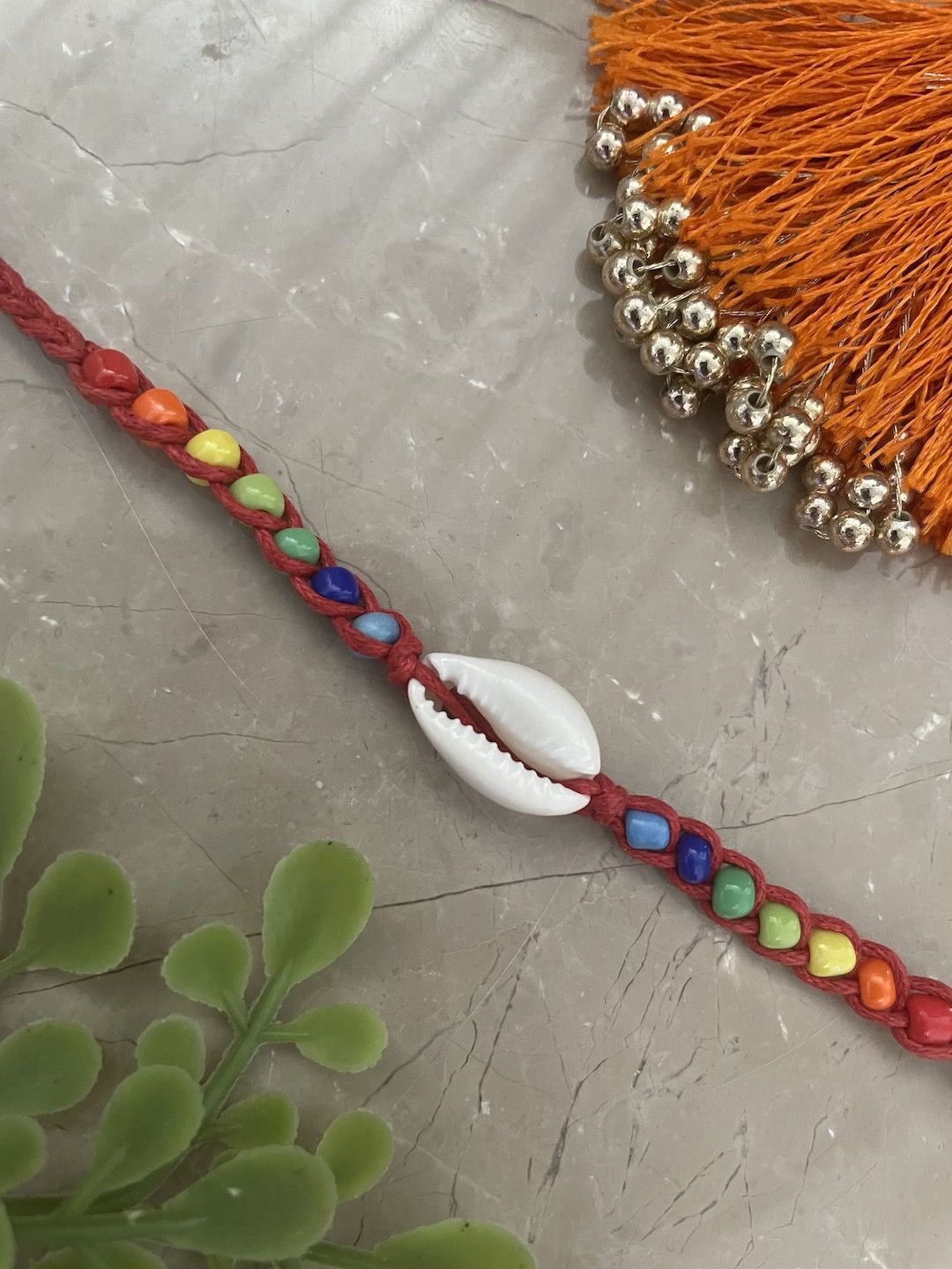 

Digital Dress Room Thread Rakhi, Red