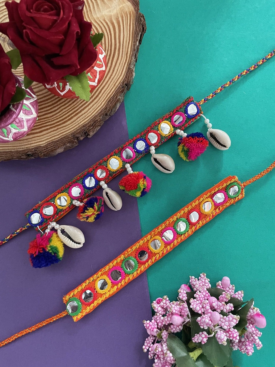 

Digital Dress Room Multistrand Rakhi, Yellow