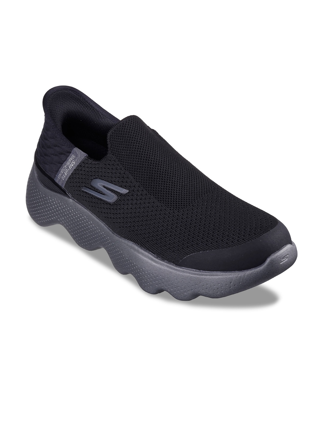 

Skechers GO WALK Massage Fit - Current Men Walking Shoes, Black