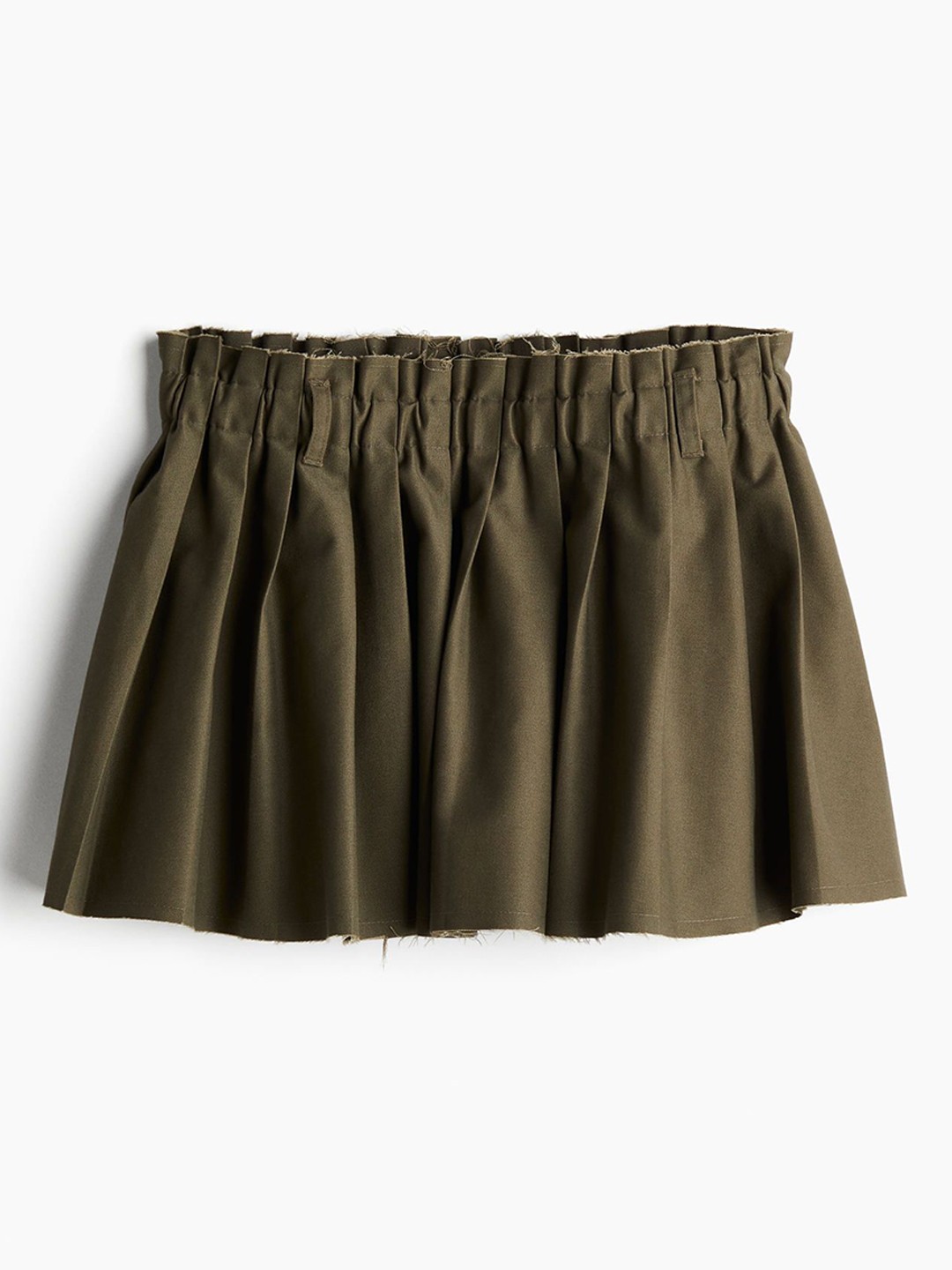 

H&M Pleated Mini Skirts, Green