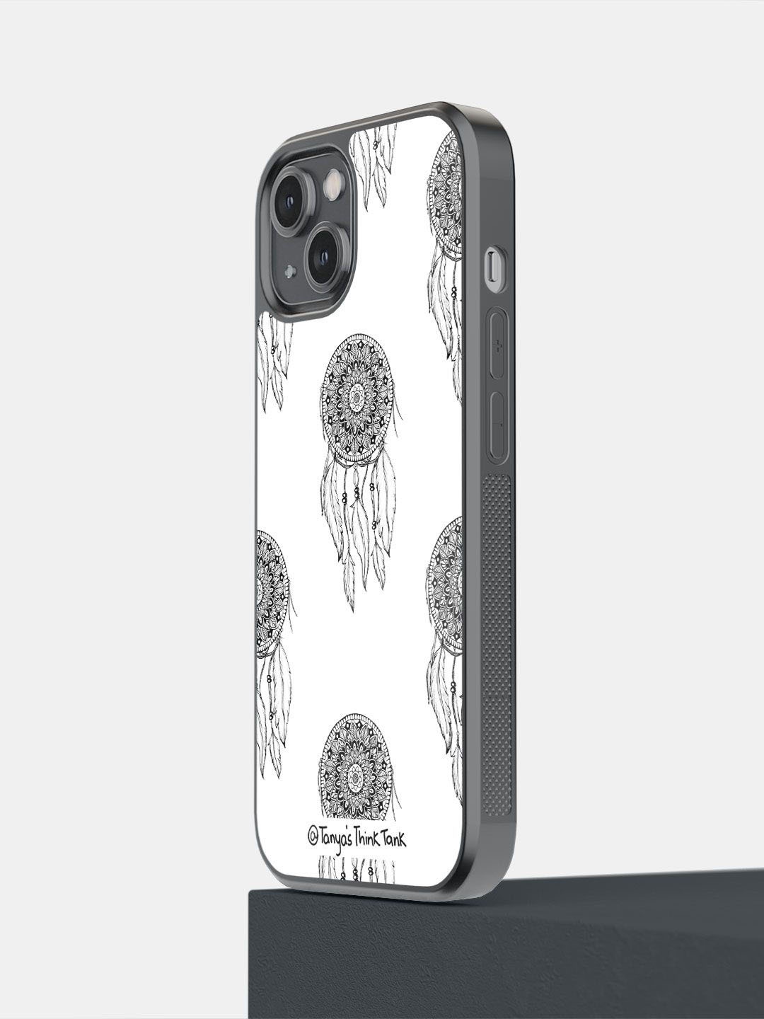 

macmerise Floral Printed iPhone 14 Back Case Mobile Accessories, White