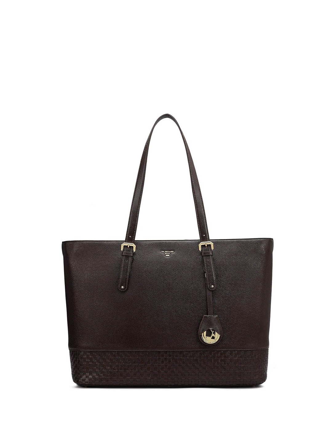 

Da Milano Leather Oversized Shopper Tote Bag, Brown