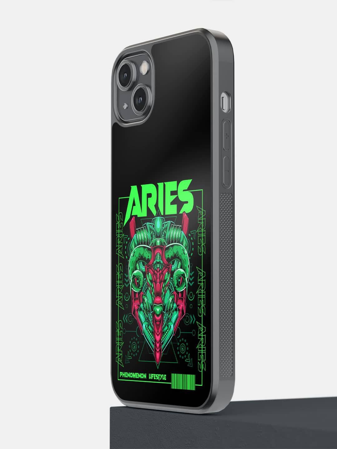 

macmerise Quirky Printed Impact Resistant iPhone 14 Plus Back Case Mobile Accessories, Black
