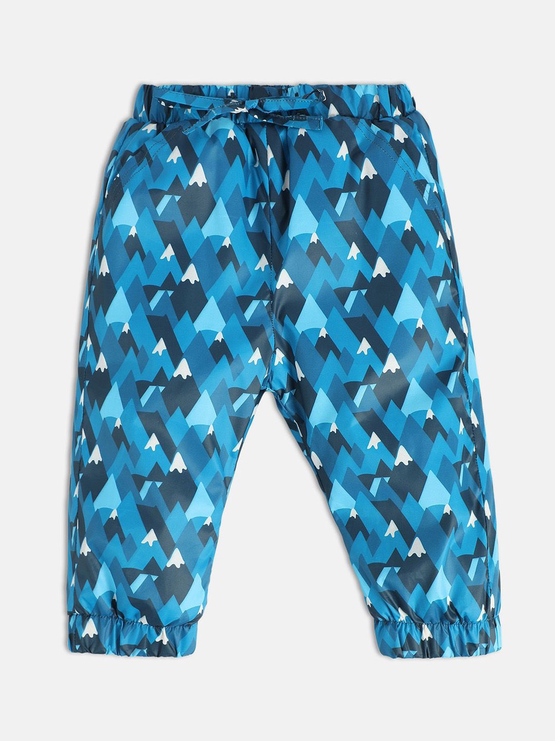 

MINI KLUB Boys Printed Trousers, Blue