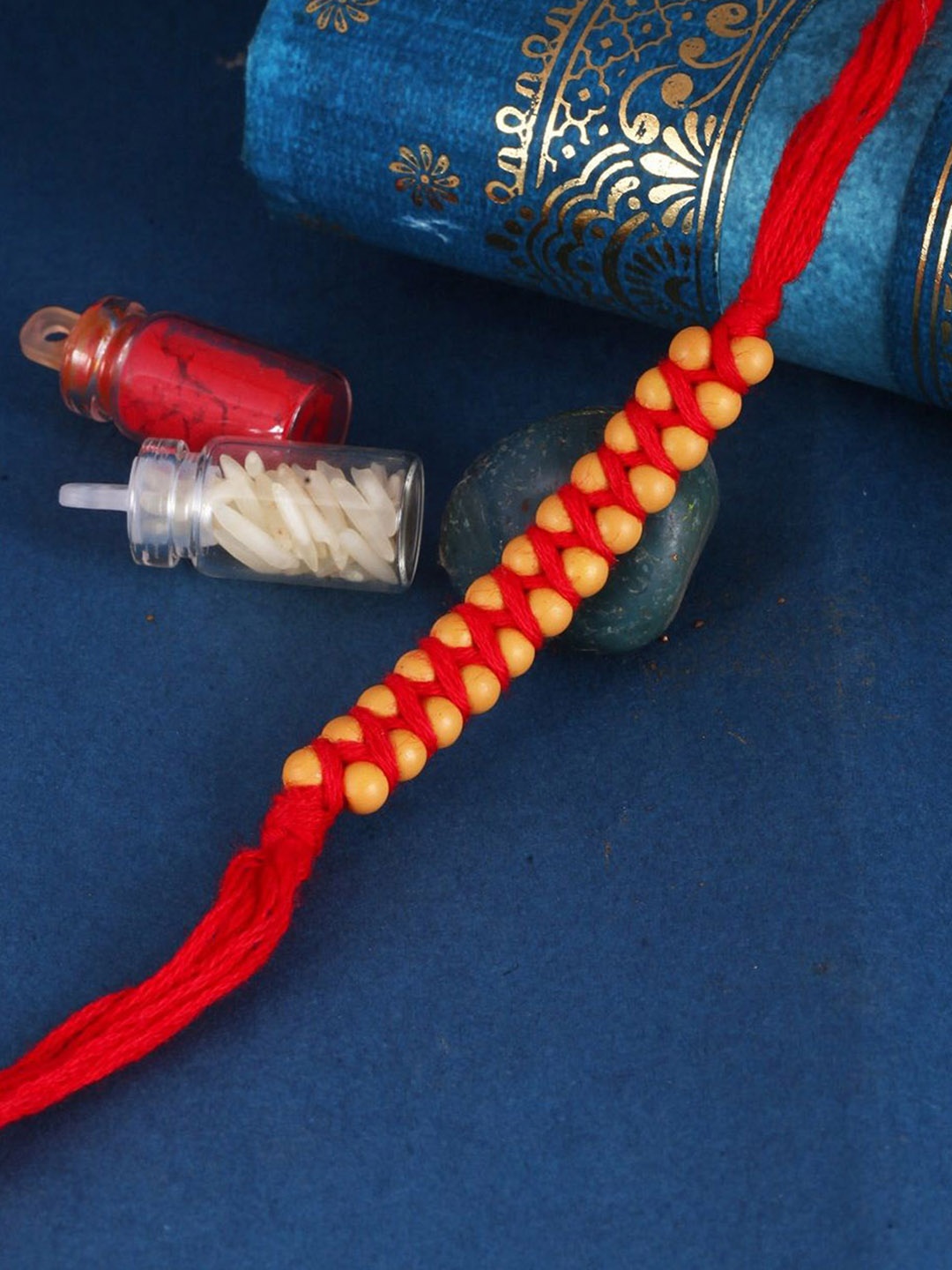 

Vighnaharta Thread Rakhi, Red