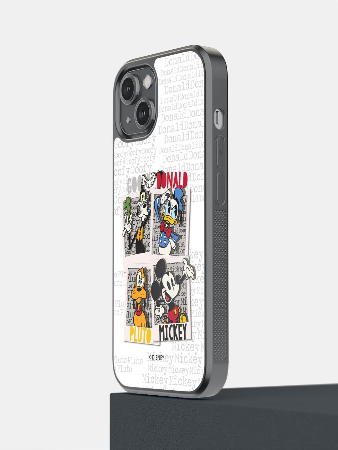 

macmerise Cartoon Characters Printed iPhone 14 Back Case Mobile Accessories, White