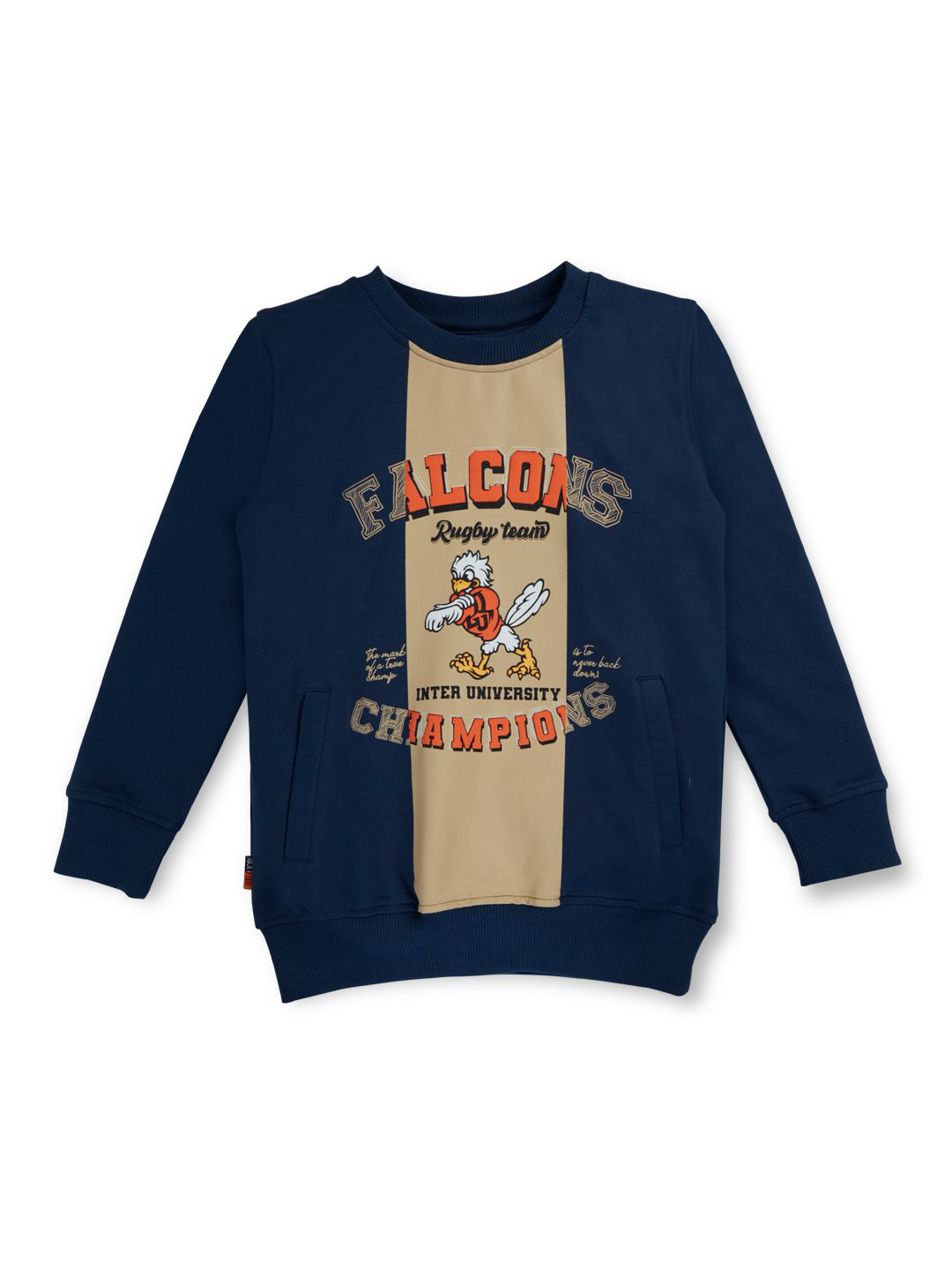 

Gini and Jony Boys Printed Sweatshirt, Navy blue