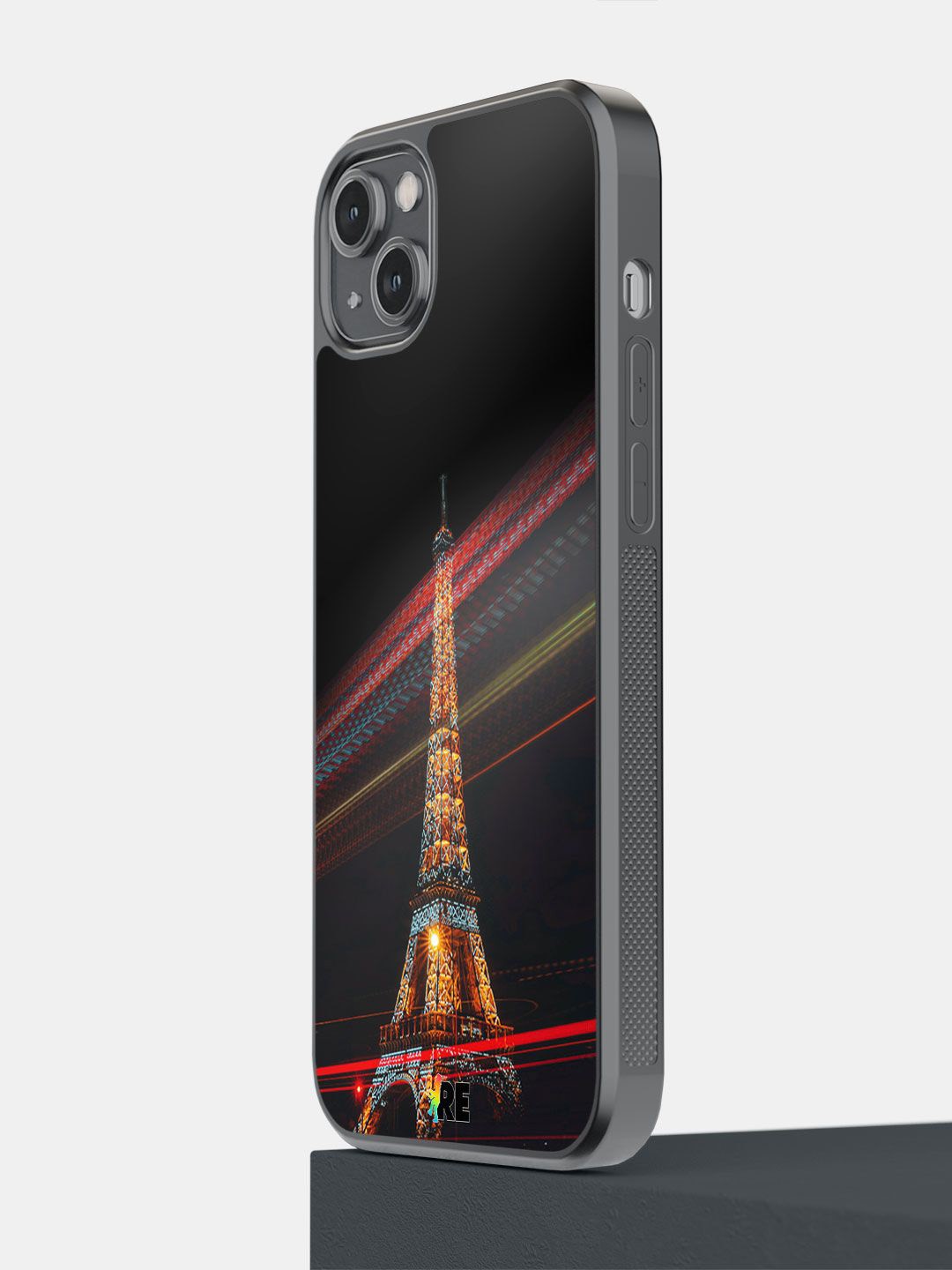 

macmerise Abstract Printed iPhone 14 Plus Back Case Mobile Accessories, Black