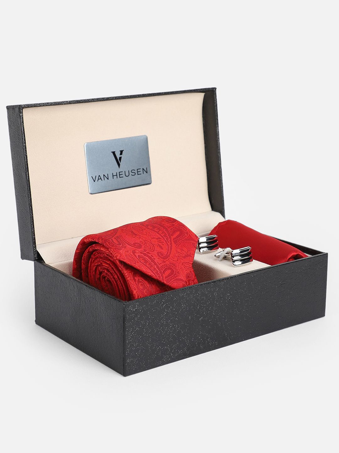 

Van Heusen Men Accessory Gift Set of, Red
