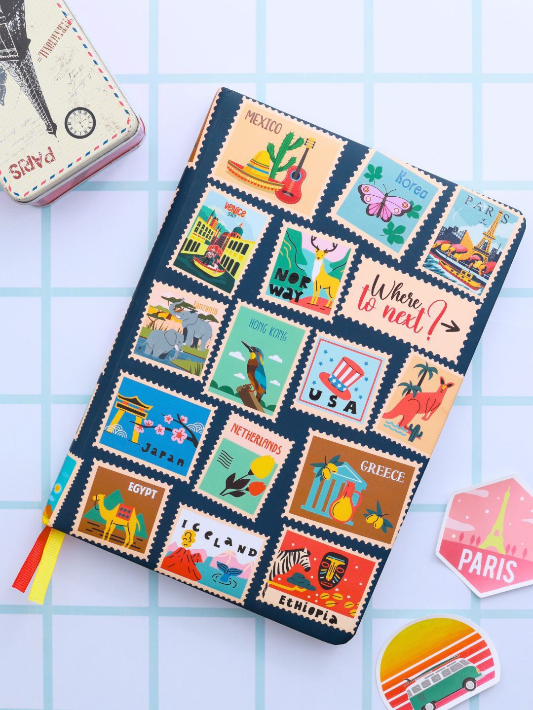 

Doodle Self Design Notebook, Teal