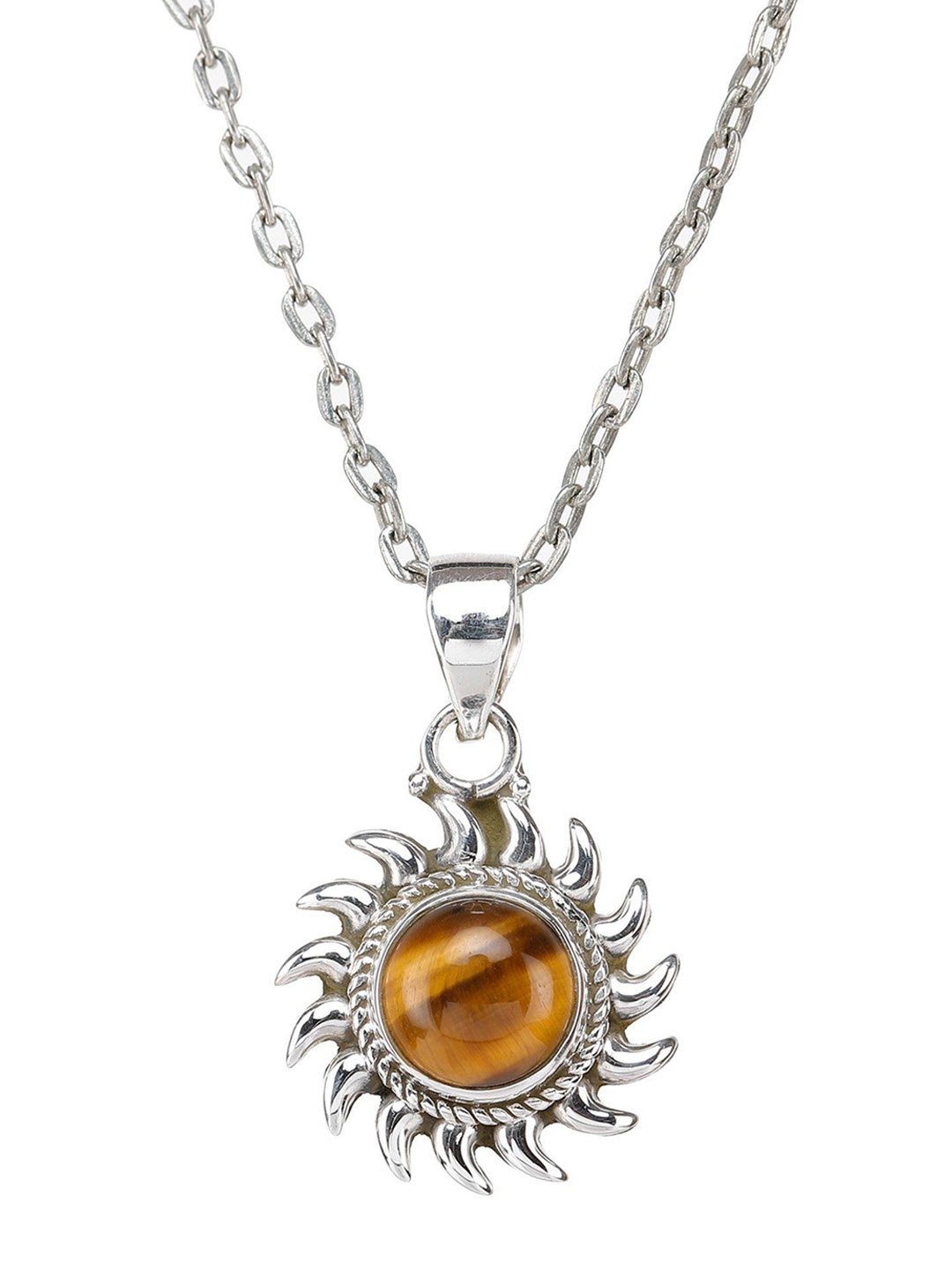 

Exotic India Silver-Plated Circular Pendants