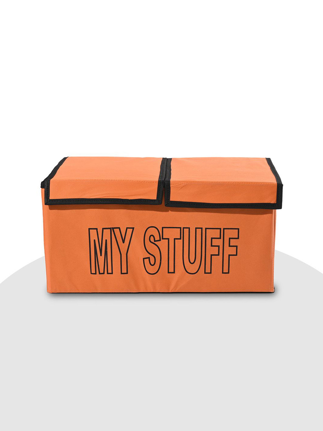 

Kuber Industries Orange Set of 2 Regular Multi-Utility Organisers