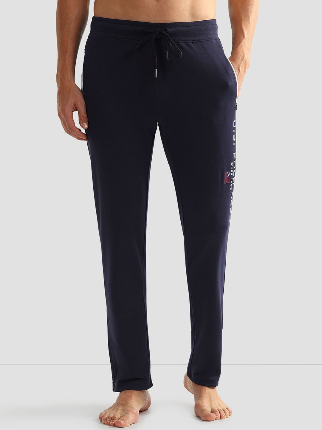 

U.S. Polo Assn. Men Mid Rise OR002 Lounge Pants, Navy blue