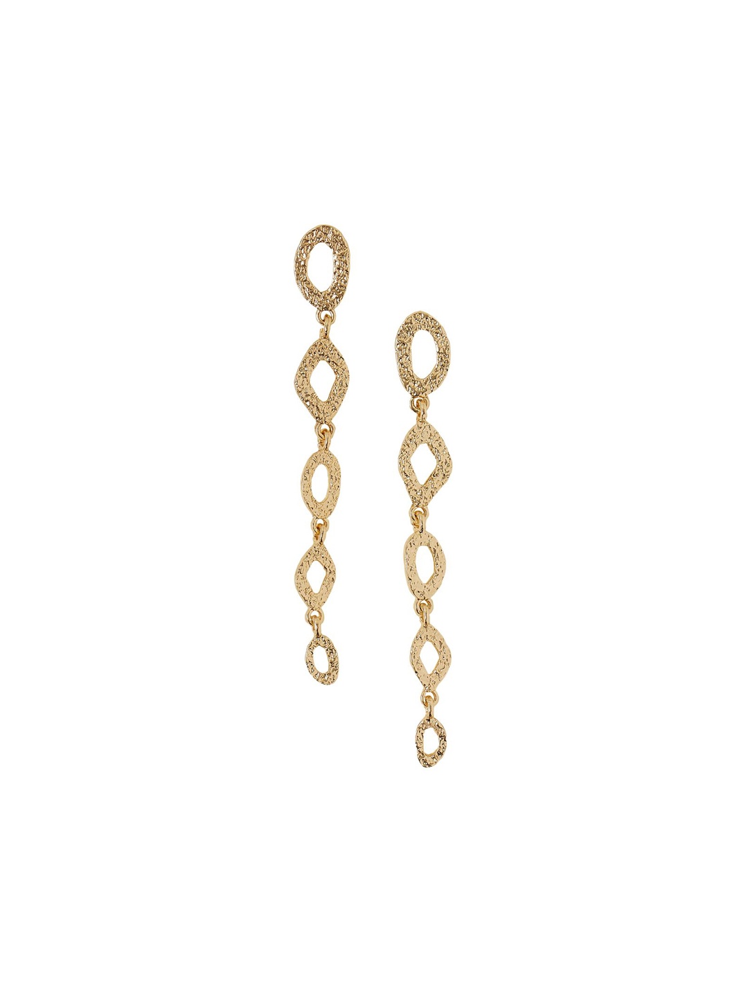 

Accessorize Circular Drop Earrings, Gold