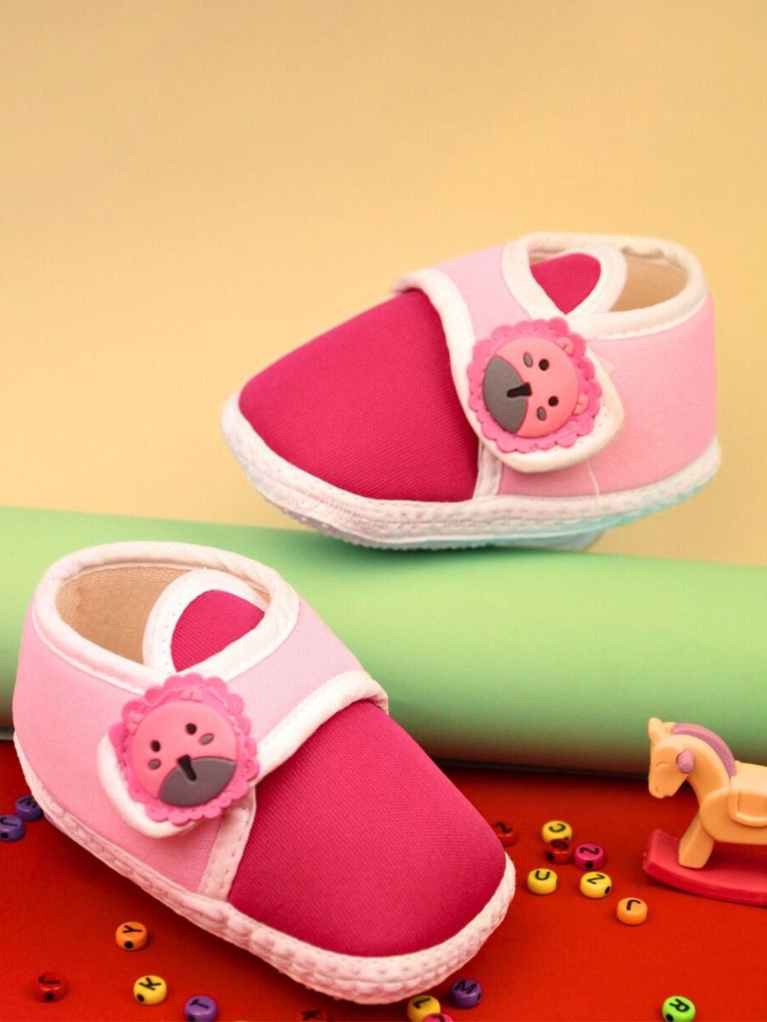 

BAESD Unisex Kids Cotton Booties, Pink