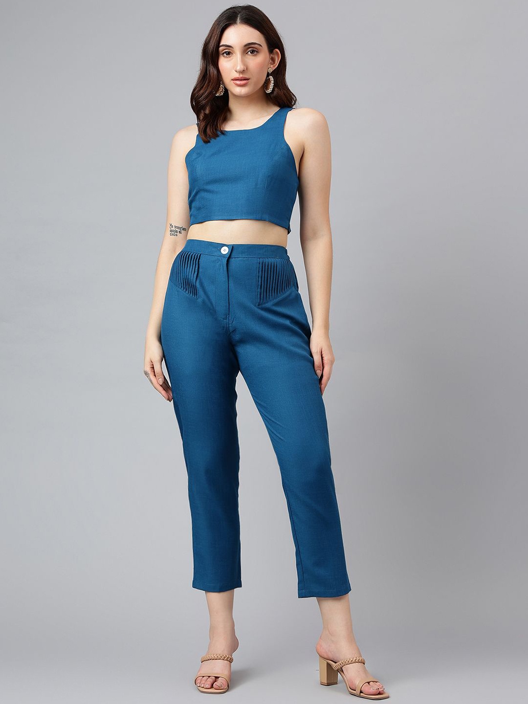 

TRYMISFIT Top With Trousers Co-Ords, Blue