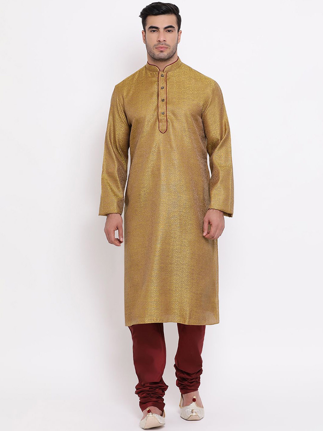 

ZOIS Men Kurta, Green