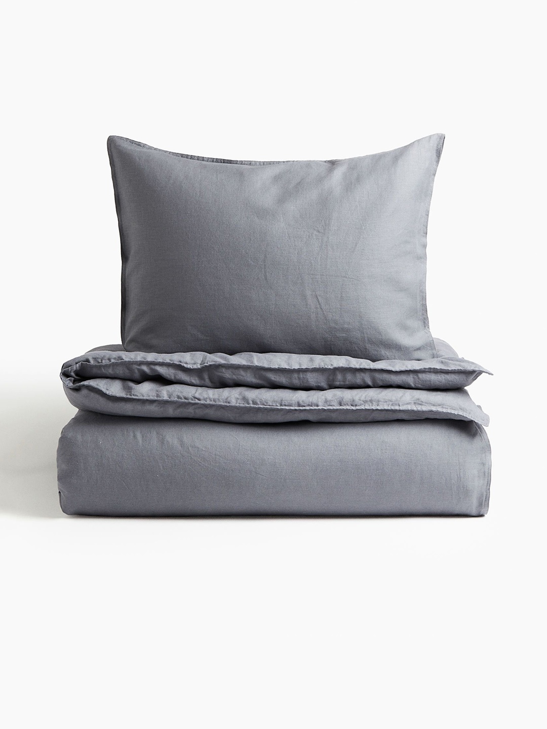 

H&M Single Duvet Cover Set, Grey