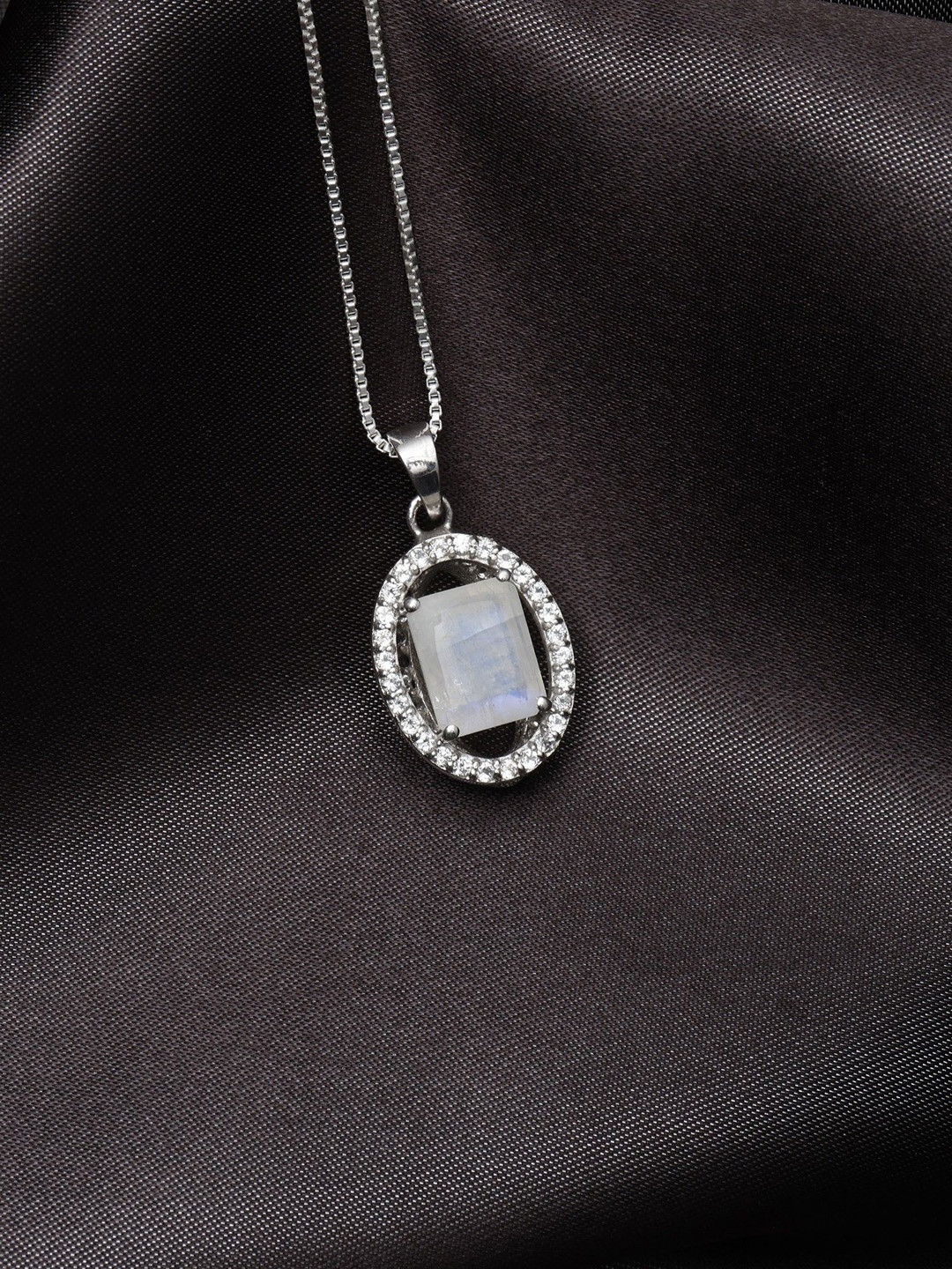

Exotic India Silver-Plated Circular Pendants