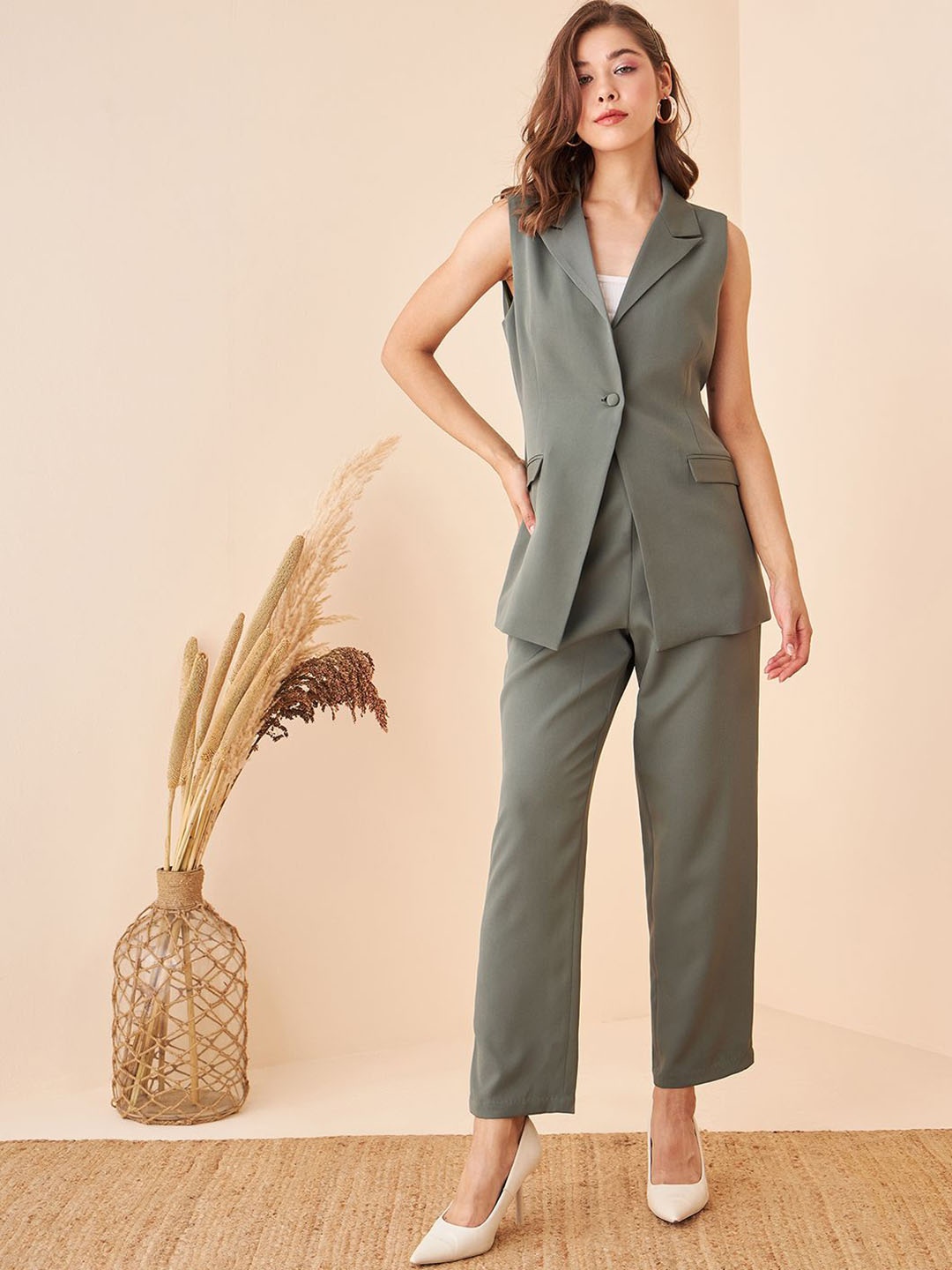 

Kibo Coat & Trouser Co-Ords, Olive