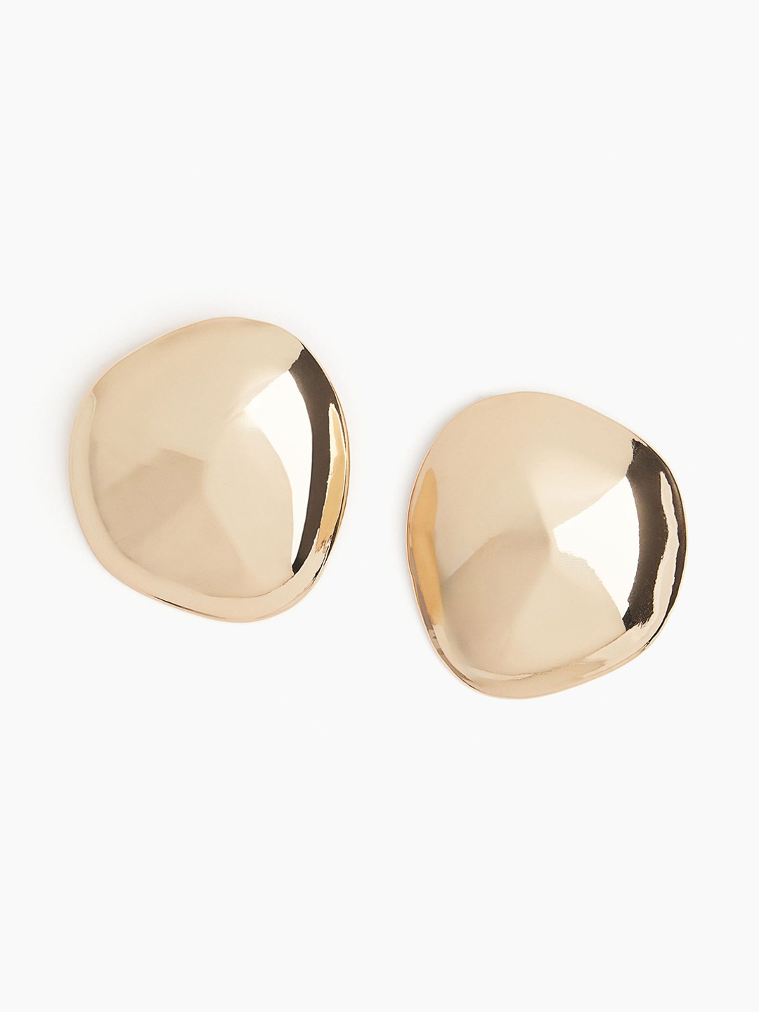 

H&M Asymmetric Earrings, Gold