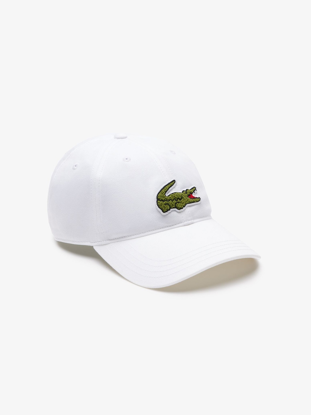 

Lacoste Men Embroidered Cotton Baseball Cap, White