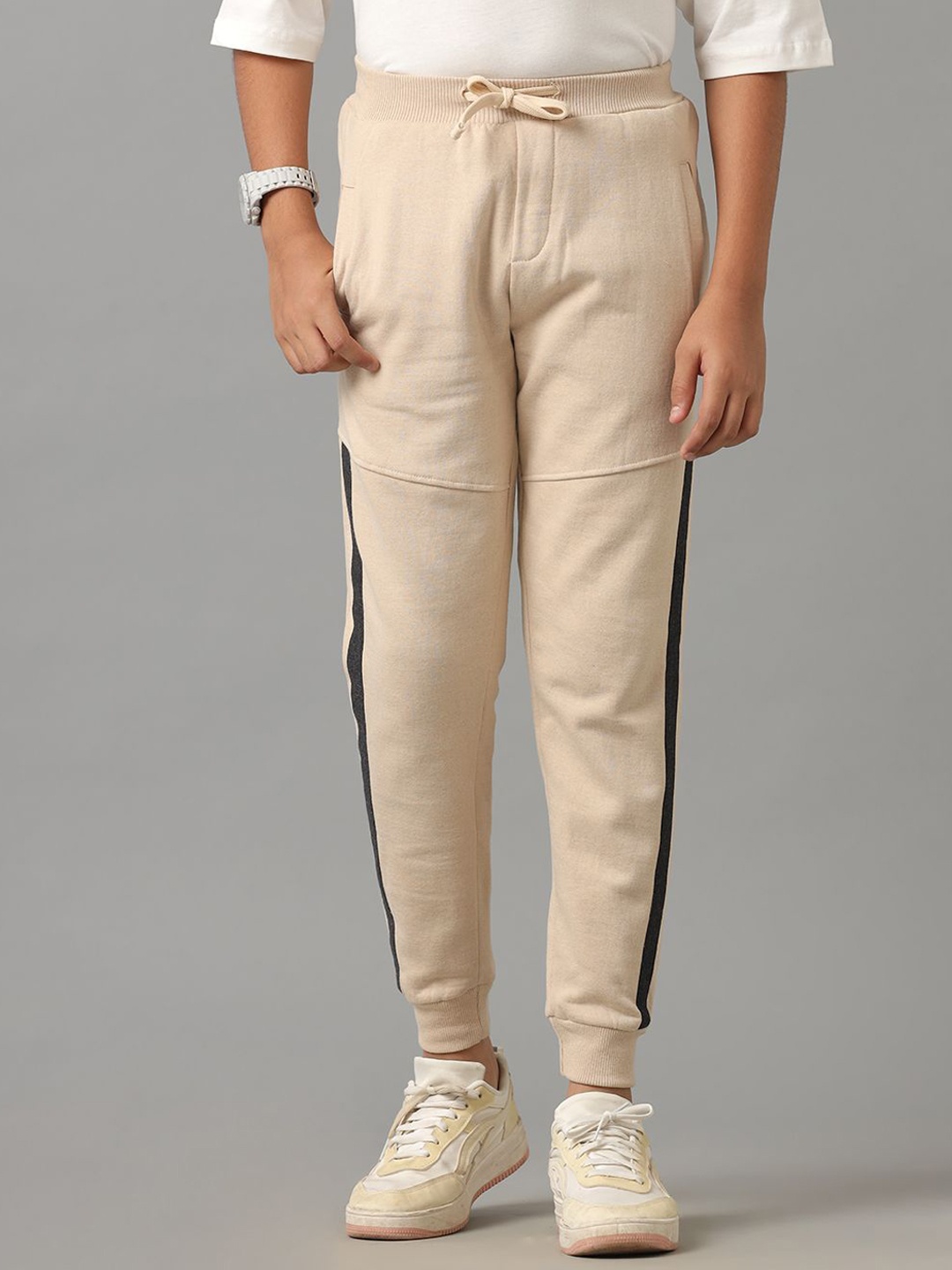 

UNDER FOURTEEN ONLY Boys Joggers Trousers, Khaki