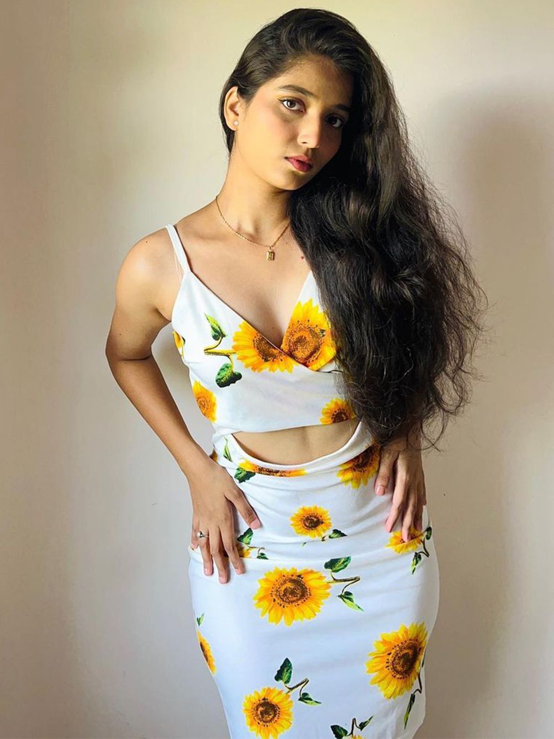

TANDUL Floral Print Bodycon Dress, Multi