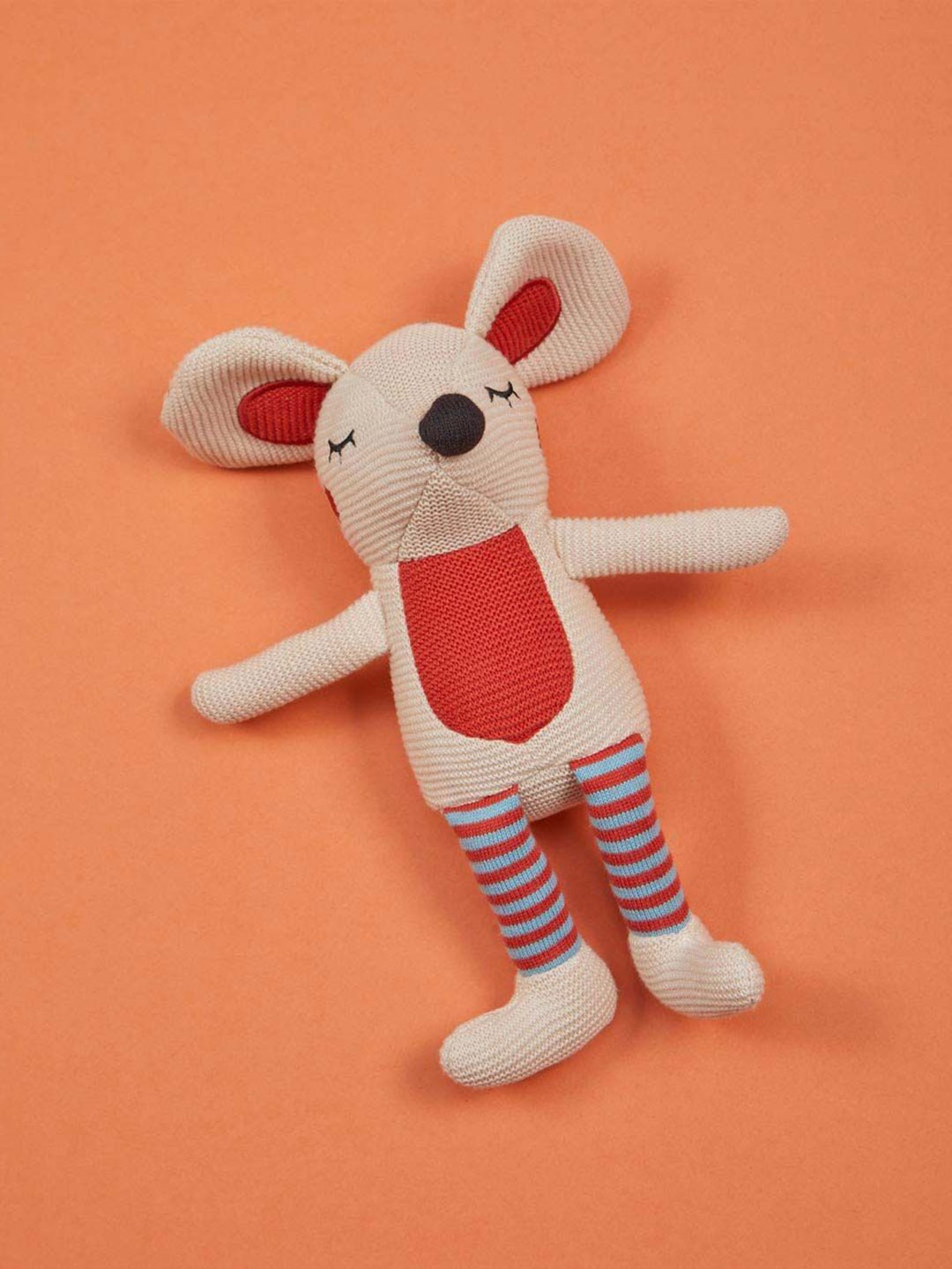 

Fabindia Polyester Soft Toy Soft Toys and Dolls, White