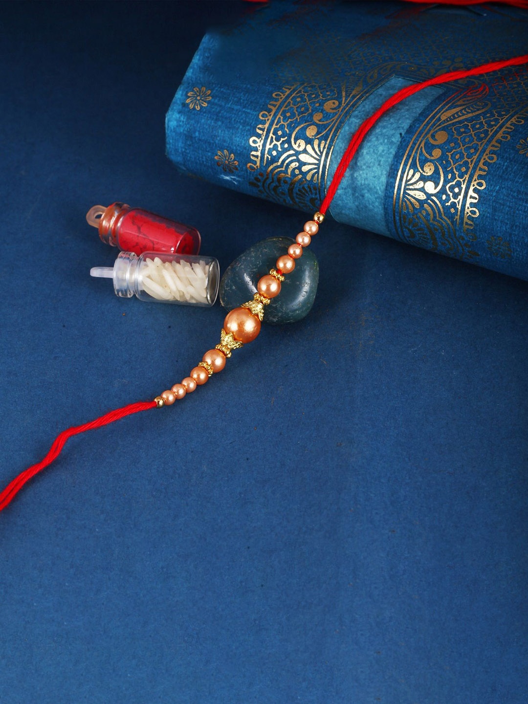 

Vighnaharta Thread Rakhi, Red