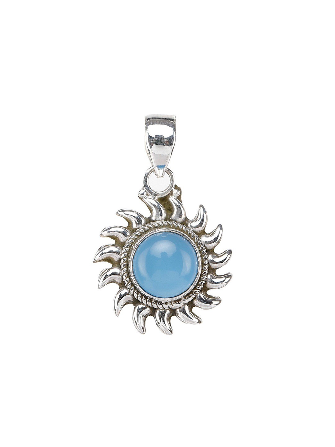 

Exotic India Silver-Plated Circular Pendants