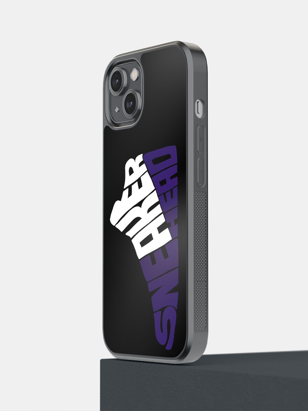 

macmerise Typography Printed iPhone 14 Back Case Mobile Accessories, Black