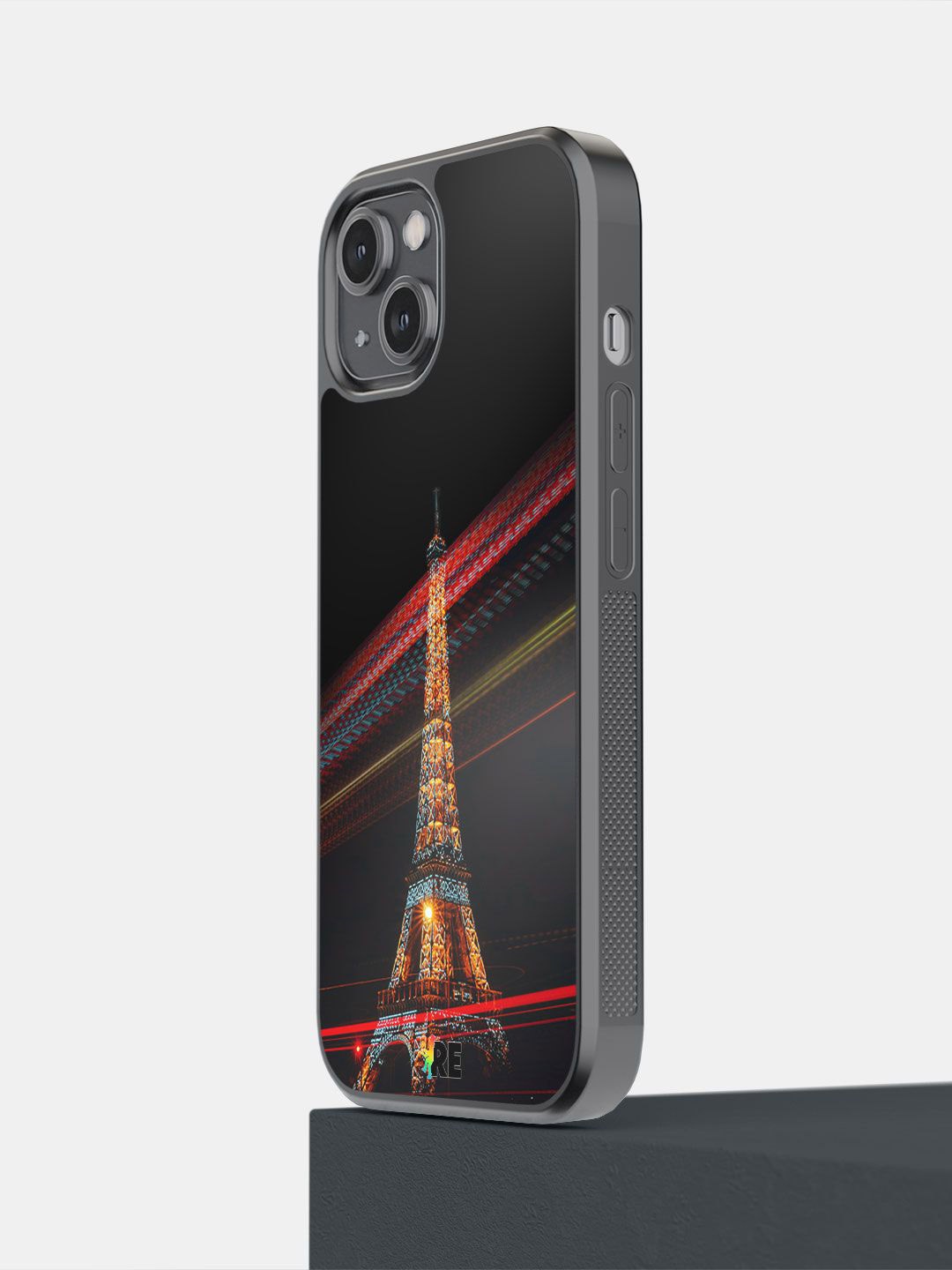 

macmerise Impact Resistant Quirky Printed iPhone 14 Back Case Mobile Accessories, Black