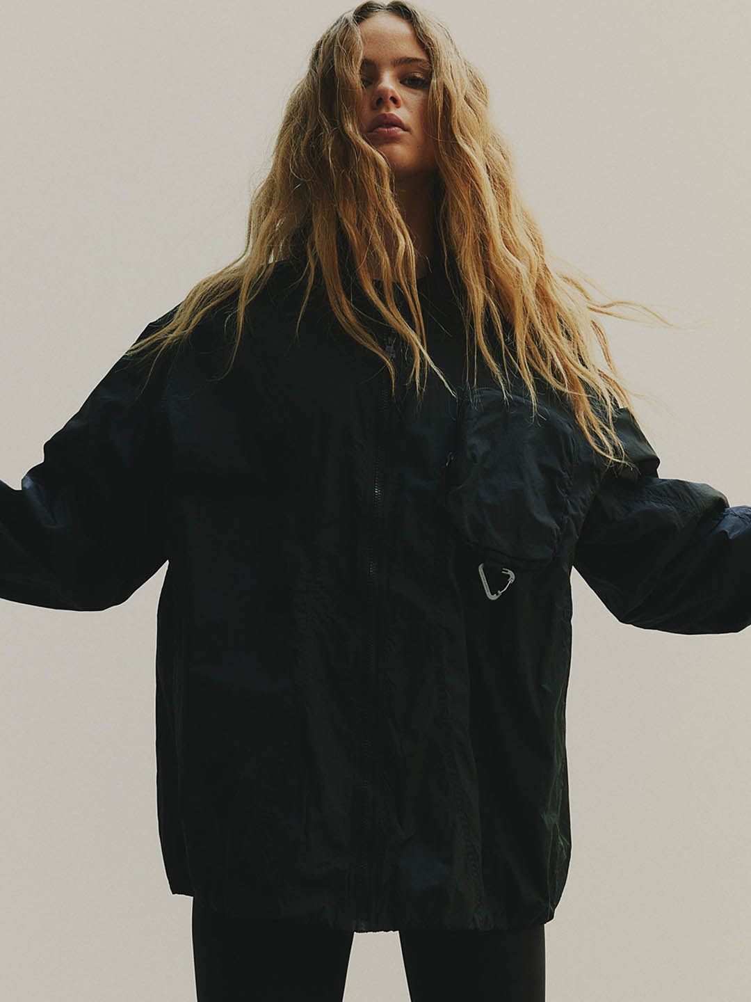 

H&M Thermo Move Water-Repellent Bomber Jackets, Black